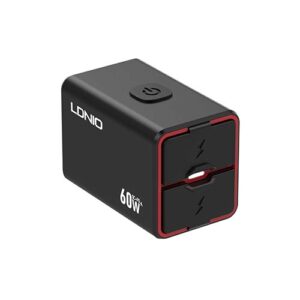 60W Wired Extension Cord Waterproof Design Super Fast Car Charger for Motorcycle C108