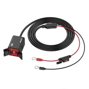 60W Wired Extension Cord Waterproof Design Super Fast Car Charger for Motorcycle C108