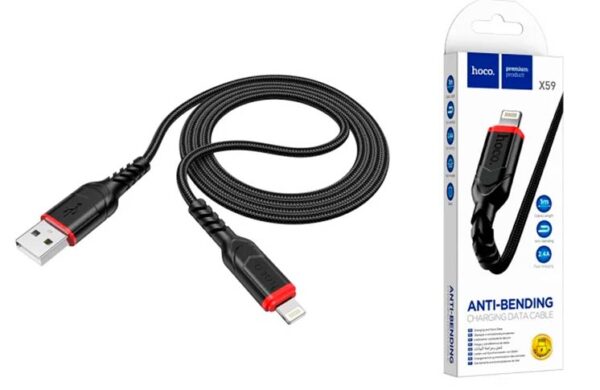 HOCO Cable USB to Lightning "X59 Victory" Charging Data Sync 2M