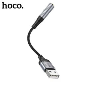 HoCo Ls36 USB TO Aux 3.5mm Female Short Cable 12 Cm External Sound Card
