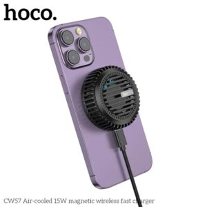 Hoco CW57 15W MAGNETIC WIRELESS FAST CHARGER