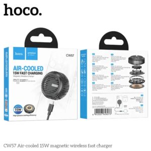 Hoco CW57 15W MAGNETIC WIRELESS FAST CHARGER