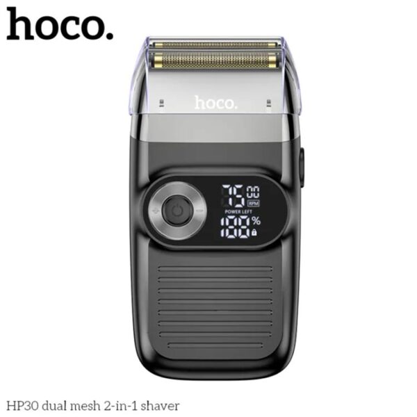 Hoco HP30 Double Mesh Electric Shaver Adjustable Speed In 3 Levels