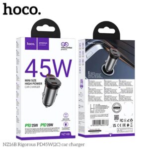 Hoco NZ16B Rigorous PD45W(2C) Car Charger