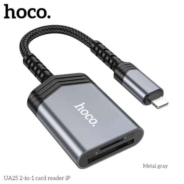 Hoco Ua25 2-In-1 Card Reader Iphone