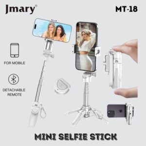 Jmary MT-18 Mini Selfie Stick with Bluetooth Remote