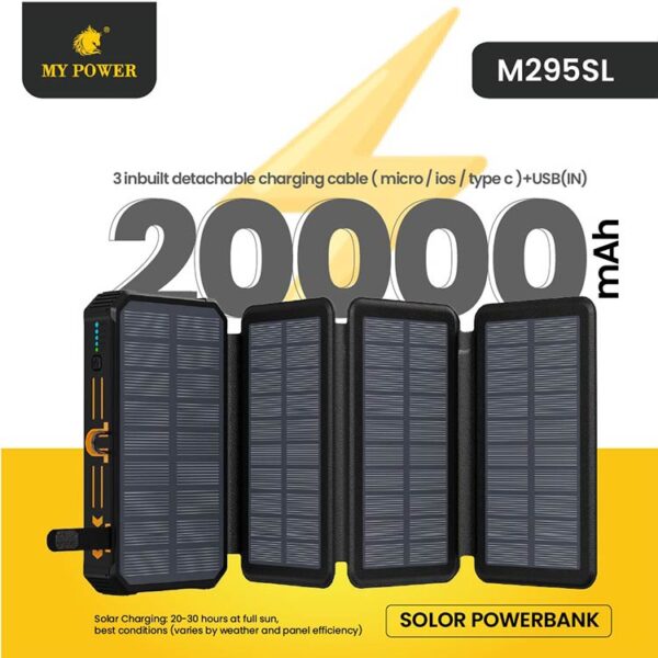 Mypower M295SL Solar Powerbank