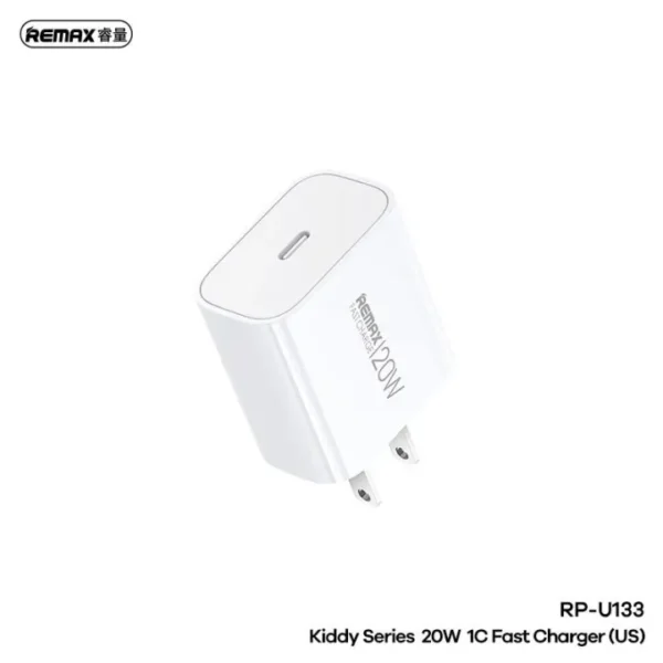 Remax RP-U133 Compact 20W Fast Charger USB C Port