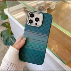 Luxury Carbon Fiber Magsafe Wireless Charging Hard Case