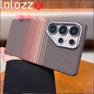 Luxury Carbon Fiber Magsafe Wireless Charging Hard Case
