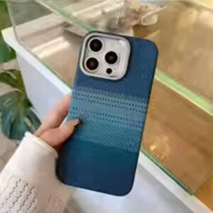 Luxury Carbon Fiber Magsafe Wireless Charging Hard Case