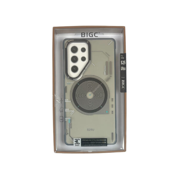 Samsung S25 Ultra Aluminium Circuit Design Frosted Case