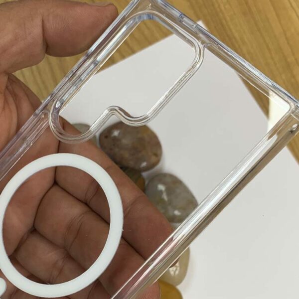 Clear MagSafe Compatible Phone Case