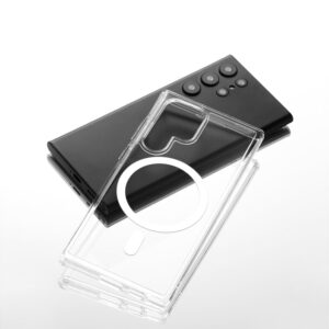 Samsung S25 Ultra Clear MagSafe Compatible Phone Case