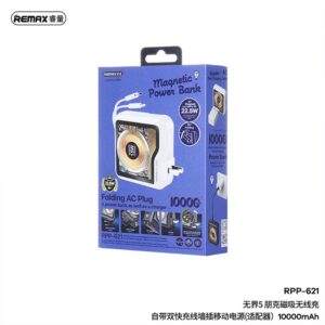 REMAX RPP-621 Infinity Series 10000mAh PD+QC Magnetic Wireless Power Bank(PD 20W+QC 22.5W)