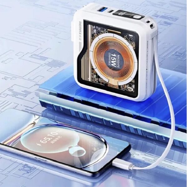 REMAX RPP-621 Infinity Series 10000mAh PD+QC Magnetic Wireless Power Bank(PD 20W+QC 22.5W)