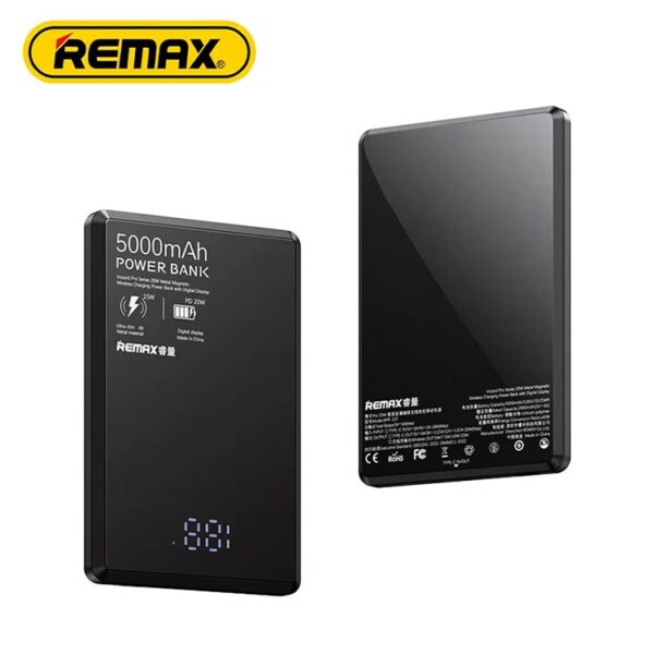 Remax Vocard Pro Series RPP109 10000mAh 20W PD Plus 15W Wireless Magnetic Powerbank