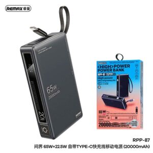 Remax RPP 87 Wingle Series 20000 mAh Power Bank