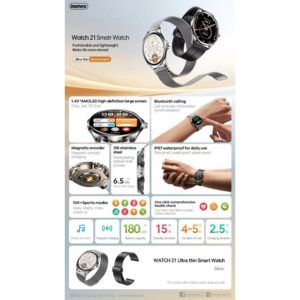 Remax Ultra Thin Smart Watch 21