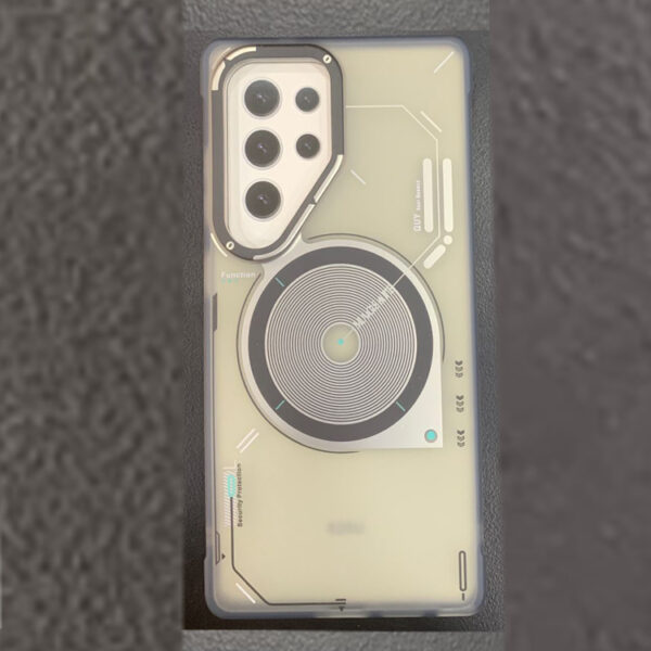 Samsung S25 Ultra Aluminium Circuit Design Frosted Case