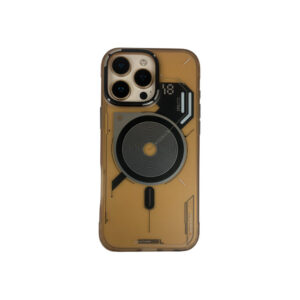 For iPhone 16 Series Aluminum Circuit Design Frosted Case