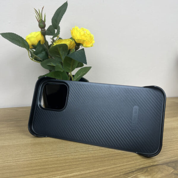 For iPhone 16 Pro Max New Asthetic Carbon Fiber Case With Magsafe and Detachable Kickstand