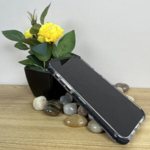 iPhone 16 Series Transparent TPU Magsafe Case with Kick Stand Lens Protector
