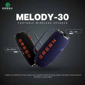 Green Melody 30 Bluetooth Speaker