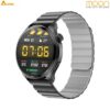 Alewa Moon AMOLED Round Metallic Smart Watch - Black