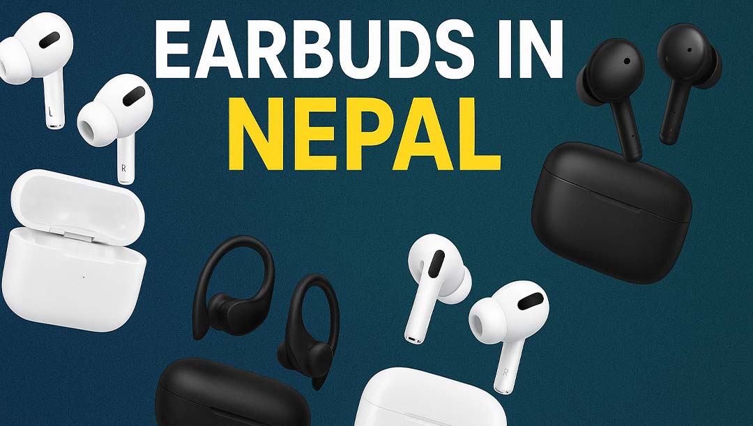 Wireless earbuds for music and calls in Nepal