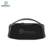 Green Bassbox 100W Wireless Bluetooth Speaker with RGB lights and dual EQ mode