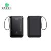 Green Turbo Mini 20000mAh Power Bank - Black