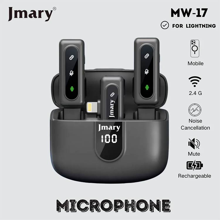 Jmary MW-17 Wireless Mic for iOS