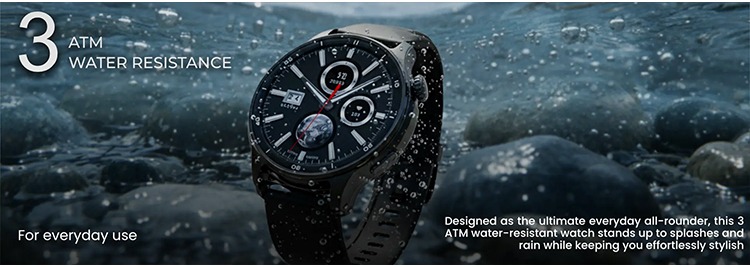 Ultima Watch Navigator 1.43 inch AMOLED display rugged smartwatch with GPS, altimeter, and barometer