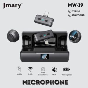 Jmary MW-19 Wireless Microphone (2-in-1 Set)