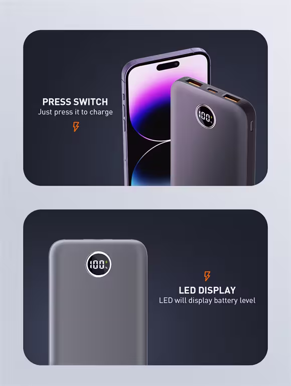 LDNIO PQ10 10000mAh power bank
