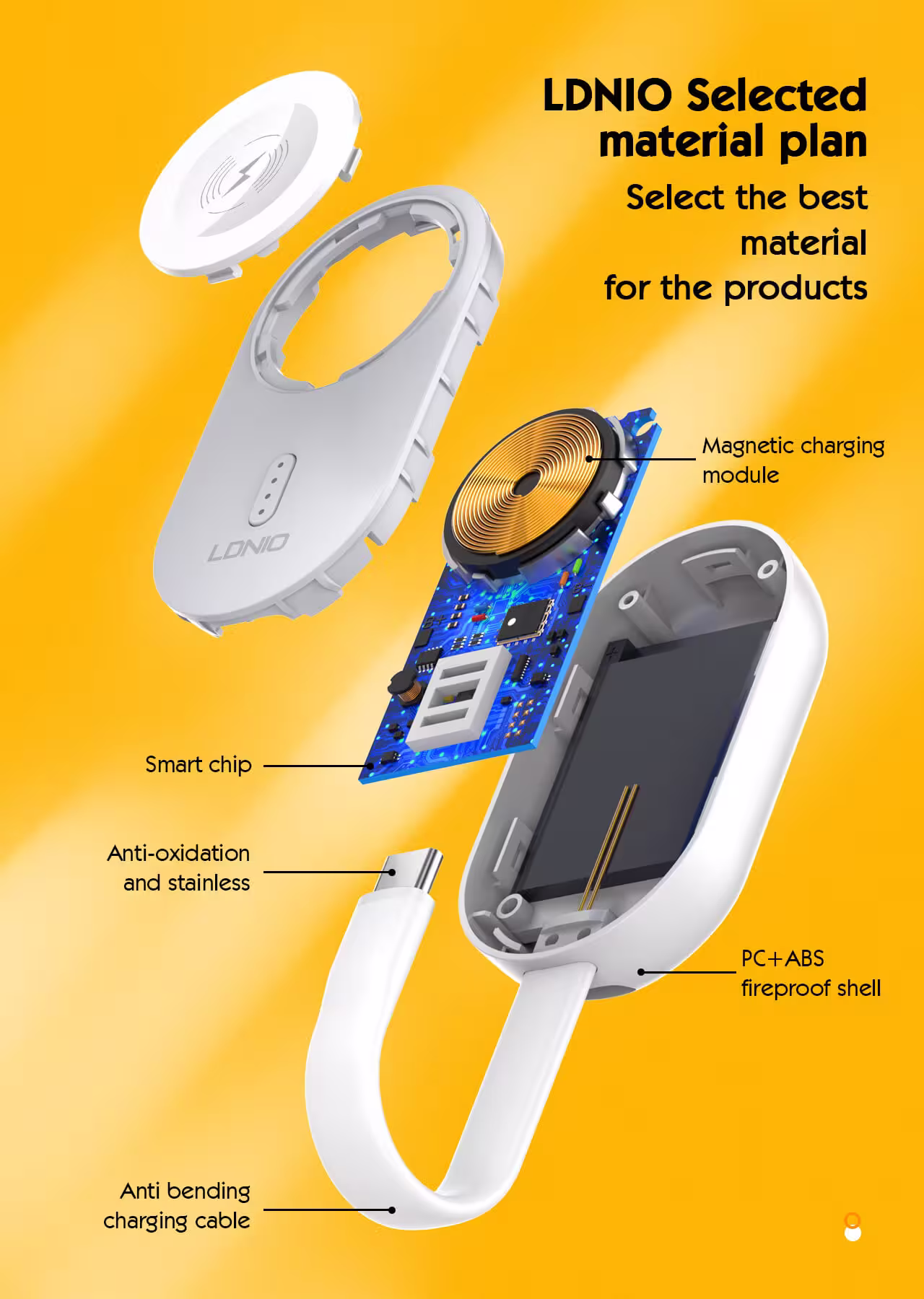 LDNIO AW005 watch wireless charger