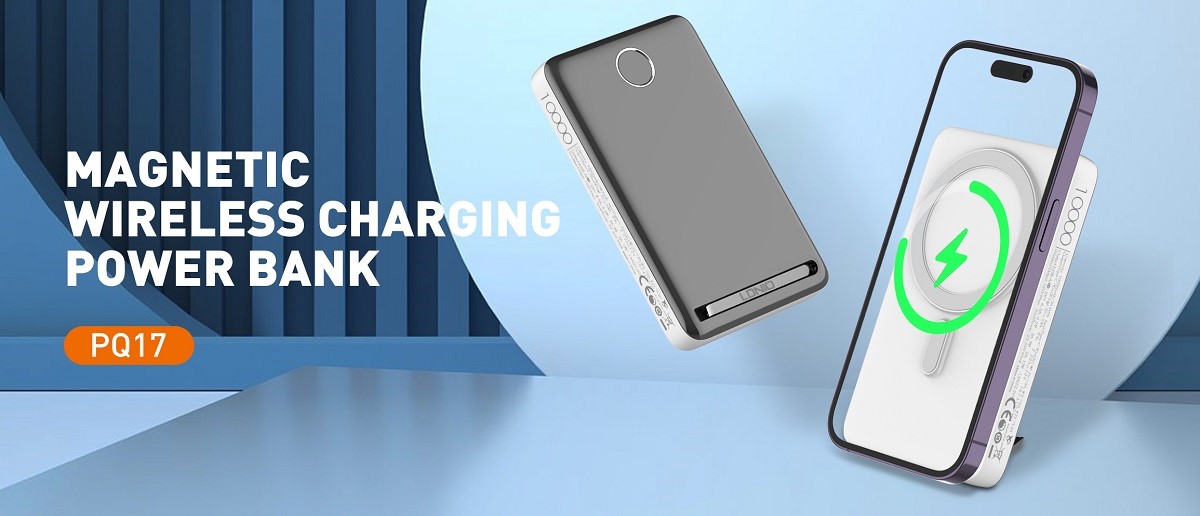 LDNIO PQ17 10000mAh Magnetic Wireless Power Bank – Fast & Portable