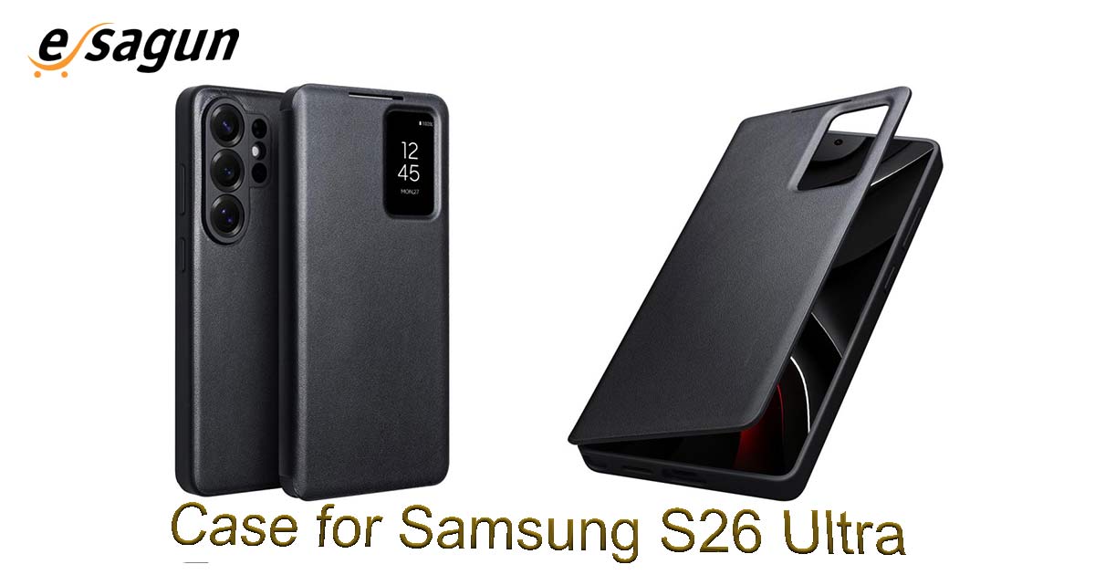 Magnetic Genuine Leather Case for Samsung Galaxy S26 Ultra 5G in Nepal