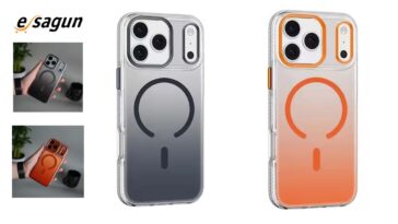 Magnetic Dual Color Smote Matte case with anti-yellowing for iPhone 17 Pro Mac