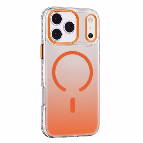 For iPhone 17 Pro Max Dual Color Shade Smoke Matte MagSafe Cover