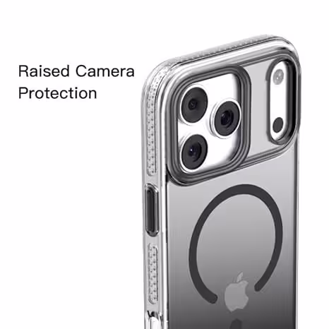 Magnetic Dual Color Smote Matte case with anti-yellowing for iPhone 17 Pro Mac