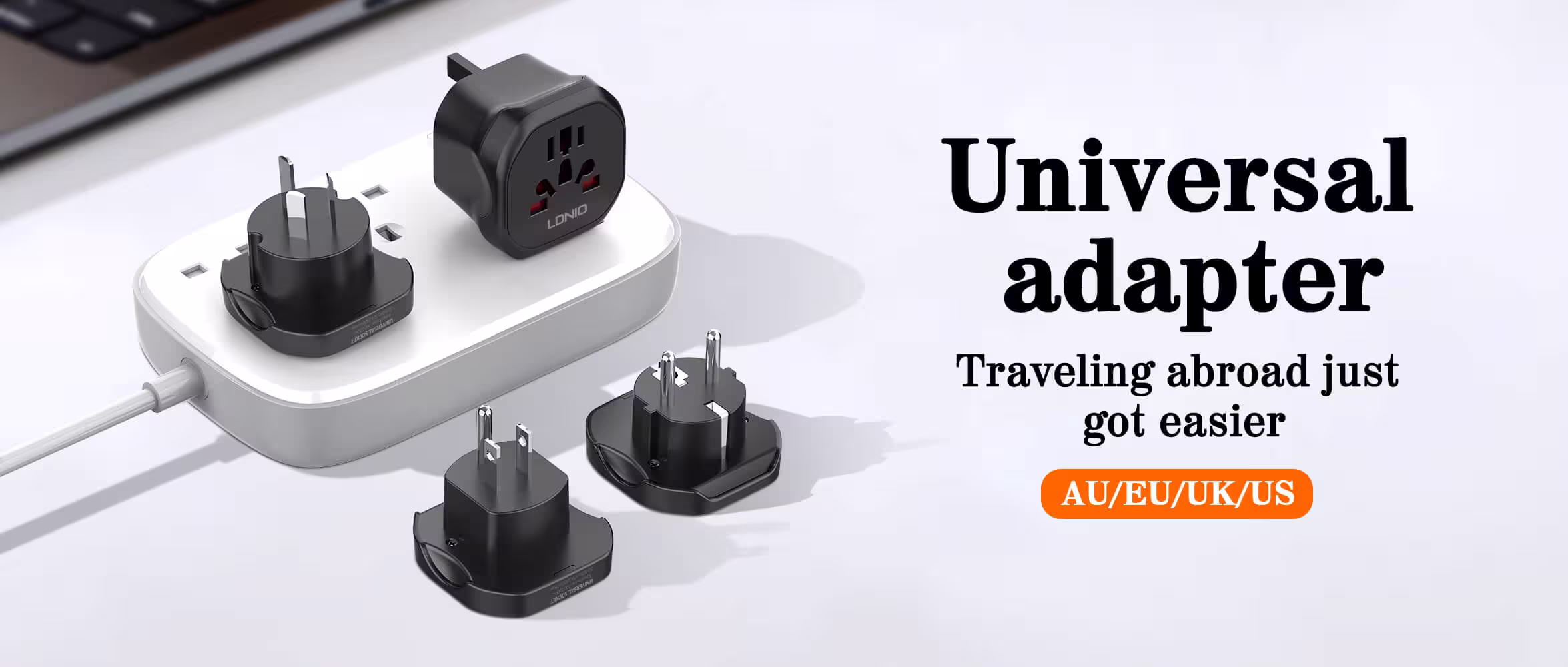 LDNIO Z7 Universal Travel Adapter Power Socket