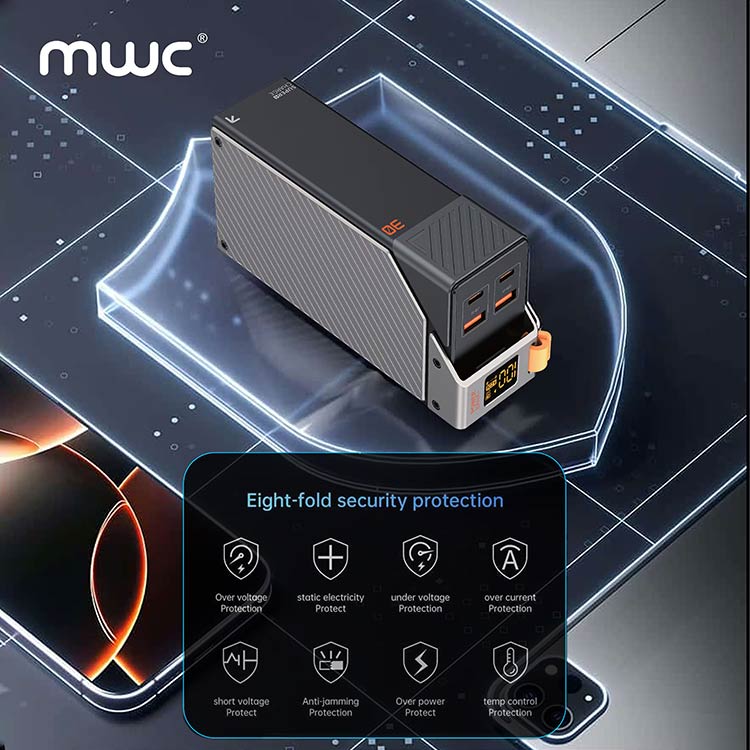 MWC PowerPulse MP30K 65W 30000mAh Power Bank in Nepal | Laptop Fast Charging