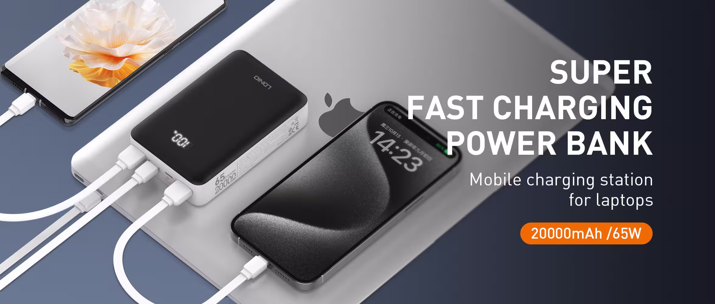 LDNIO PQ27 Portable 20000mah Power Banks