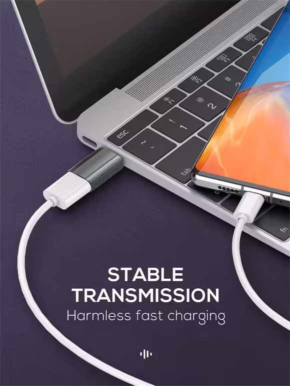 LDNIO LC140 USB-C to USB-A Adapter – OTG Converter for Phones & Laptops