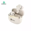Green Pulse ANC Wireless Earbuds - Beige