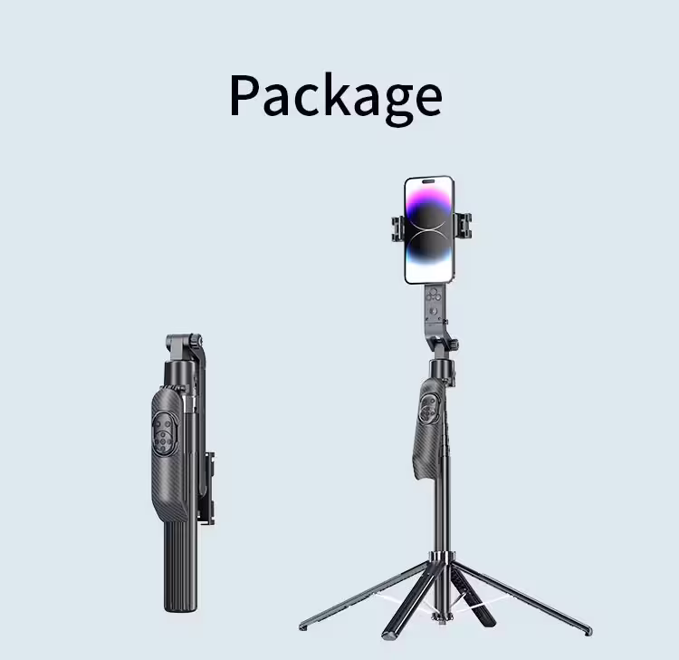 JMARY KT-299 AI Tracking Selfie Tripod with Bluetooth Remote