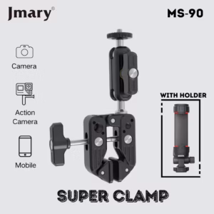 JMARY MS90 clamp mount for phone and camera_5