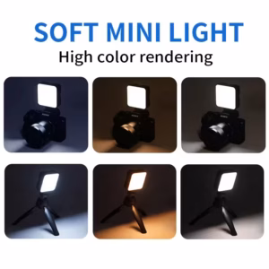 Jmary FM-59R mini LED video fill light for camera and smartphone